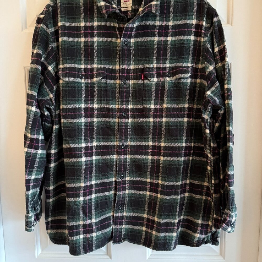 Levis Relaxed Fit Flannel - M size XL